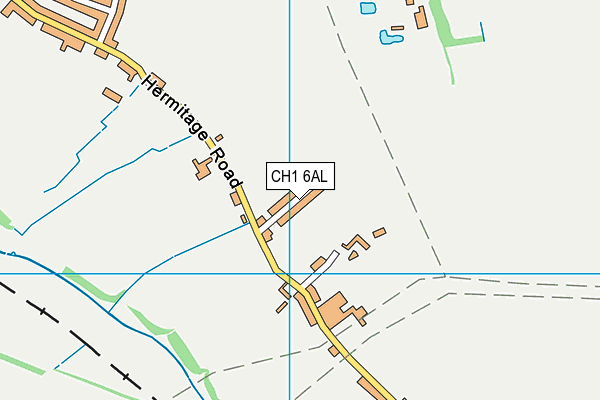 CH1 6AL map - OS VectorMap District (Ordnance Survey)