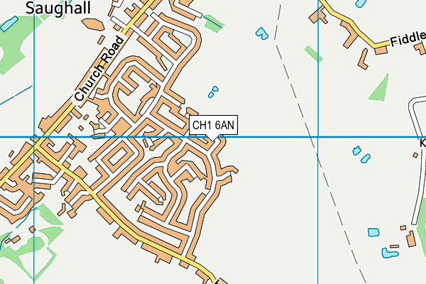 CH1 6AN map - OS VectorMap District (Ordnance Survey)
