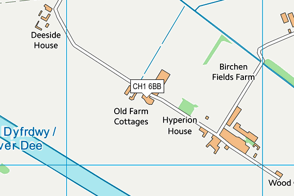 CH1 6BB map - OS VectorMap District (Ordnance Survey)