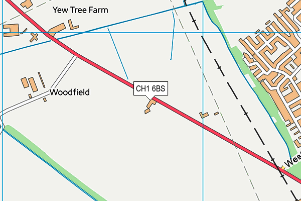Map of CHESHIRE PINE & OAK LIMITED at district scale