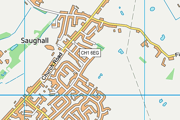 CH1 6EG map - OS VectorMap District (Ordnance Survey)
