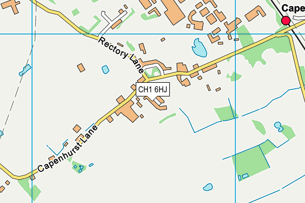 CH1 6HJ map - OS VectorMap District (Ordnance Survey)