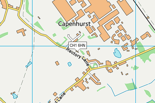 CH1 6HN map - OS VectorMap District (Ordnance Survey)