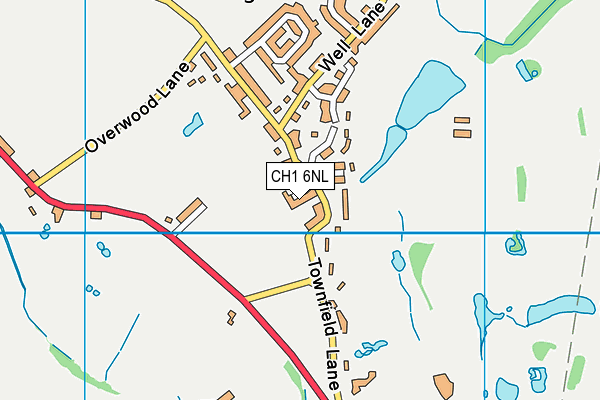 CH1 6NL map - OS VectorMap District (Ordnance Survey)
