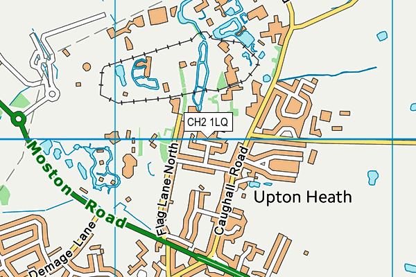 CH2 1LQ map - OS VectorMap District (Ordnance Survey)