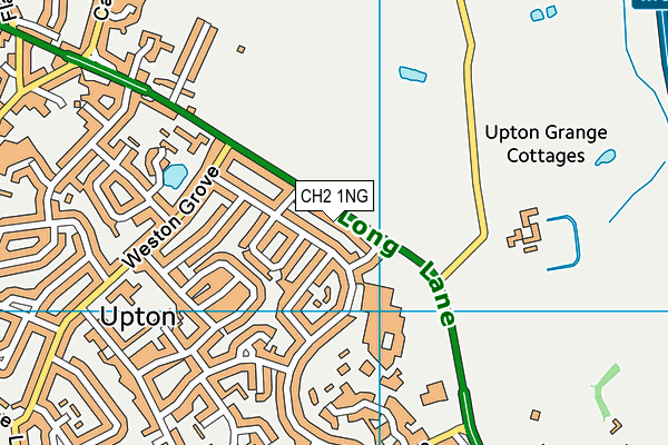 CH2 1NG map - OS VectorMap District (Ordnance Survey)