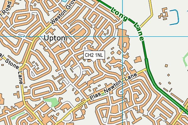 CH2 1NL map - OS VectorMap District (Ordnance Survey)