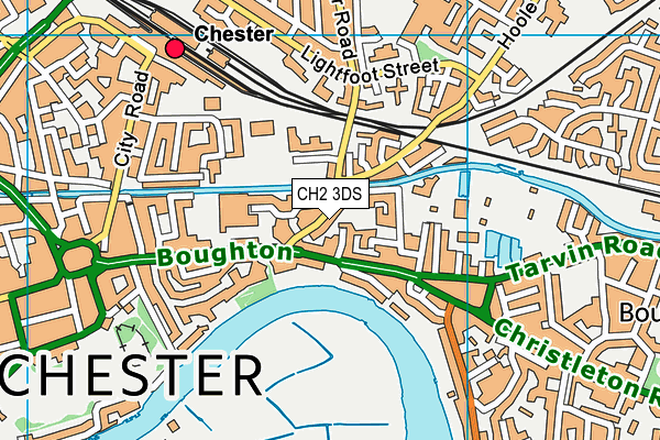 CH2 3DS map - OS VectorMap District (Ordnance Survey)