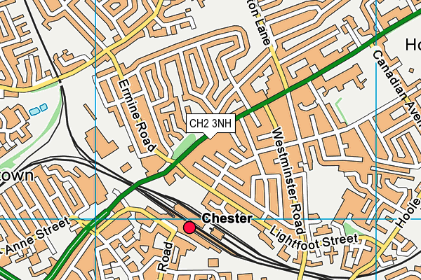 CH2 3NH map - OS VectorMap District (Ordnance Survey)