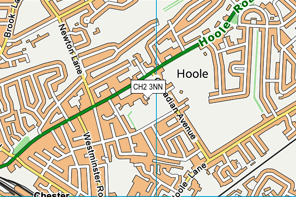 CH2 3NN map - OS VectorMap District (Ordnance Survey)