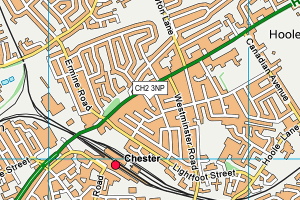 Map Of Hoole Chester Ch2 3Np Maps, Stats, And Open Data