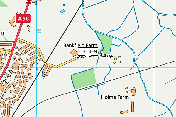 CH2 4EN map - OS VectorMap District (Ordnance Survey)