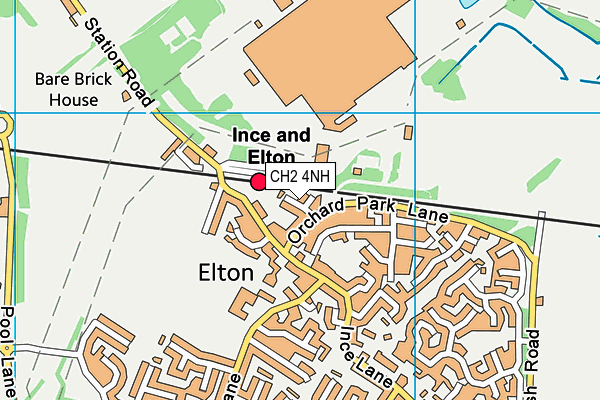 CH2 4NH map - OS VectorMap District (Ordnance Survey)