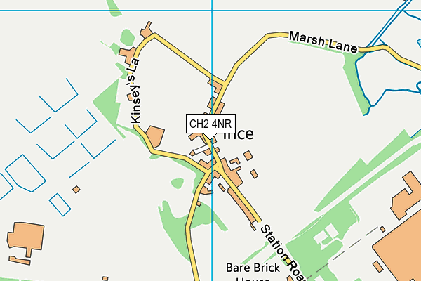 CH2 4NR map - OS VectorMap District (Ordnance Survey)