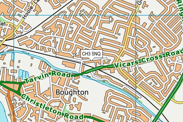 CH3 5NQ map - OS VectorMap District (Ordnance Survey)