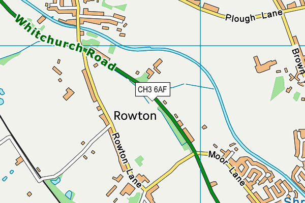 Map of THE ROWTON POPLARS LIMITED at district scale