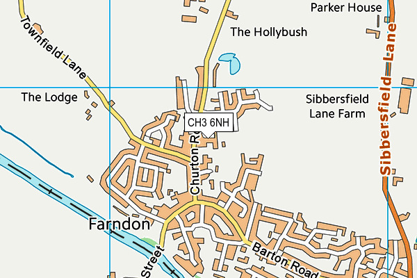 CH3 6NH map - OS VectorMap District (Ordnance Survey)