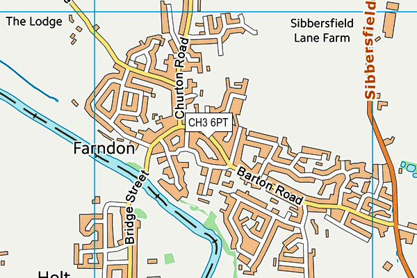 Map of FARNDON THERAPY LIMITED at district scale