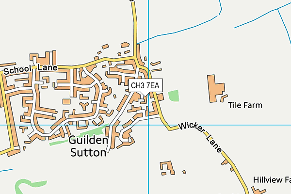 Map of RUSSELL CONTRACTING LIMITED at district scale