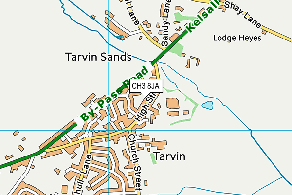 Map of HOUND DOG RAW FOOD SUPPLIES LTD at district scale