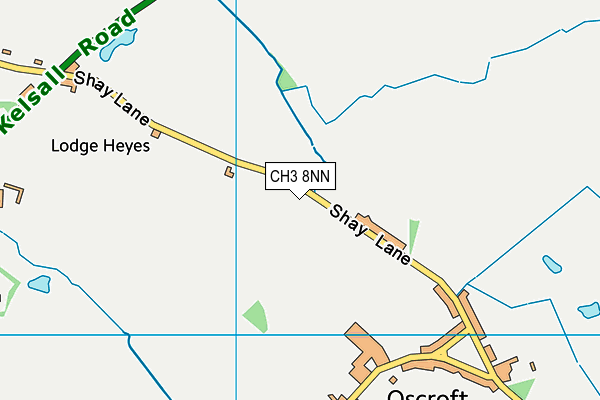 CH3 8NN map - OS VectorMap District (Ordnance Survey)