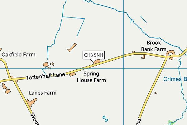 CH3 9NH map - OS VectorMap District (Ordnance Survey)