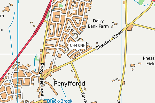 CH4 0NF map - OS VectorMap District (Ordnance Survey)