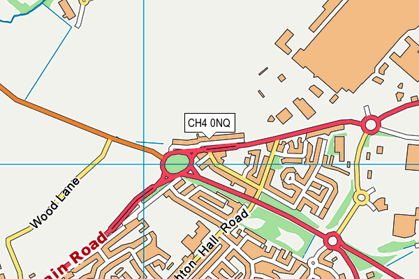 CH4 0NQ map - OS VectorMap District (Ordnance Survey)