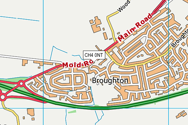 CH4 0NT map - OS VectorMap District (Ordnance Survey)