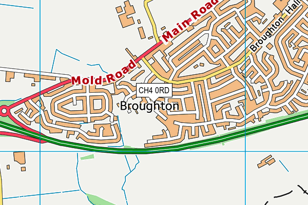 CH4 0RD map - OS VectorMap District (Ordnance Survey)