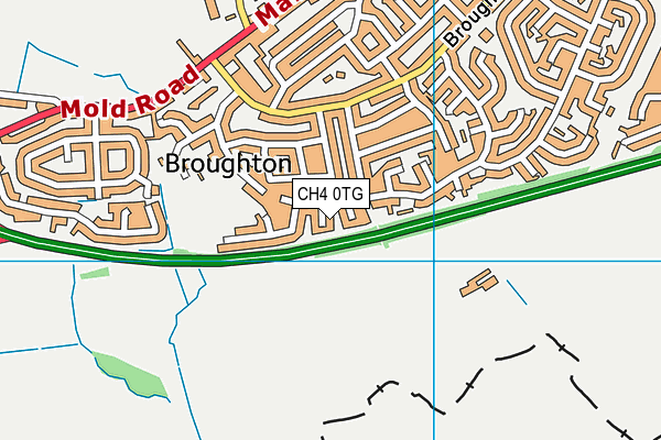 CH4 0TG map - OS VectorMap District (Ordnance Survey)