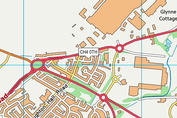 CH4 0TH map - OS VectorMap District (Ordnance Survey)