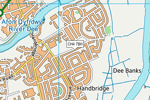 CH4 7BH map - OS VectorMap District (Ordnance Survey)