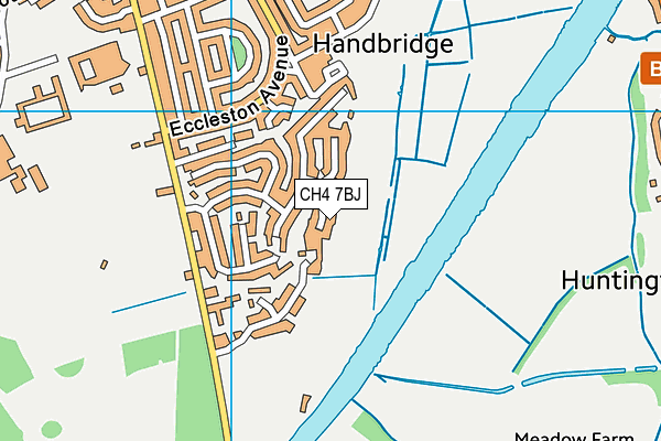 CH4 7BJ map - OS VectorMap District (Ordnance Survey)