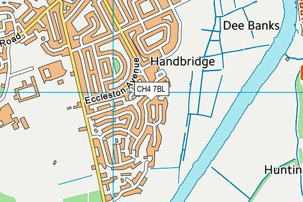 CH4 7BL map - OS VectorMap District (Ordnance Survey)