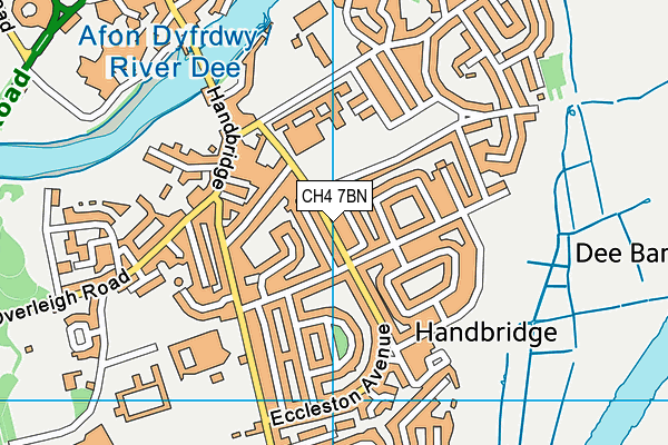 CH4 7BN map - OS VectorMap District (Ordnance Survey)