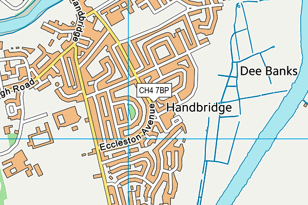 CH4 7BP map - OS VectorMap District (Ordnance Survey)