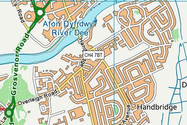 CH4 7BT map - OS VectorMap District (Ordnance Survey)