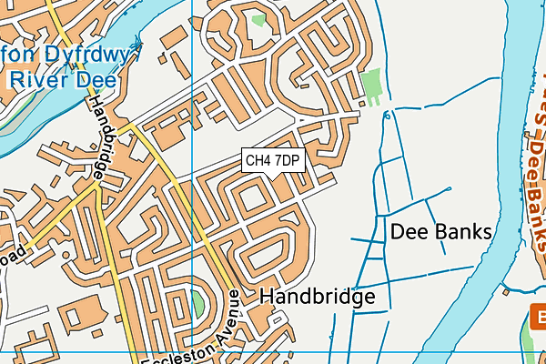 CH4 7DP map - OS VectorMap District (Ordnance Survey)