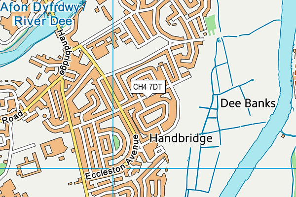 CH4 7DT map - OS VectorMap District (Ordnance Survey)