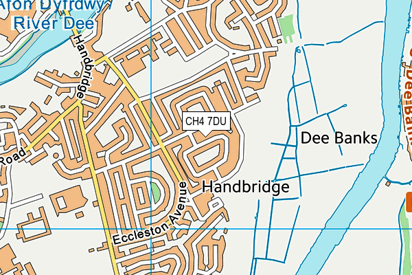 CH4 7DU map - OS VectorMap District (Ordnance Survey)