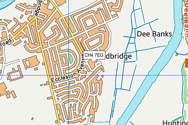 CH4 7EG map - OS VectorMap District (Ordnance Survey)