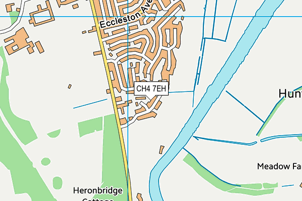 CH4 7EH map - OS VectorMap District (Ordnance Survey)