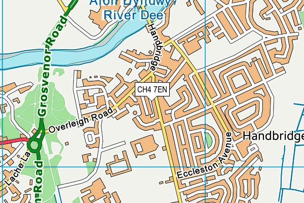 CH4 7EN map - OS VectorMap District (Ordnance Survey)