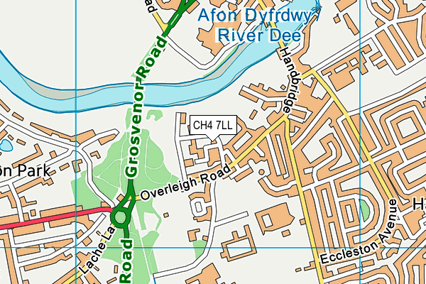 CH4 7LL map - OS VectorMap District (Ordnance Survey)