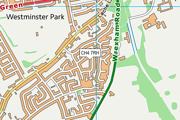 CH4 7RH map - OS VectorMap District (Ordnance Survey)