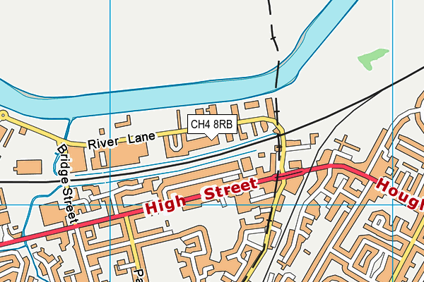 CH4 8RB map - OS VectorMap District (Ordnance Survey)