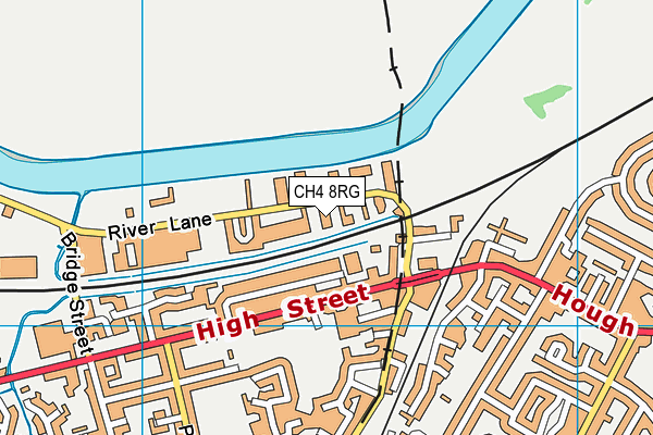 CH4 8RG map - OS VectorMap District (Ordnance Survey)