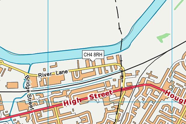 CH4 8RH map - OS VectorMap District (Ordnance Survey)