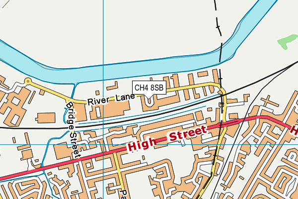 CH4 8SB map - OS VectorMap District (Ordnance Survey)